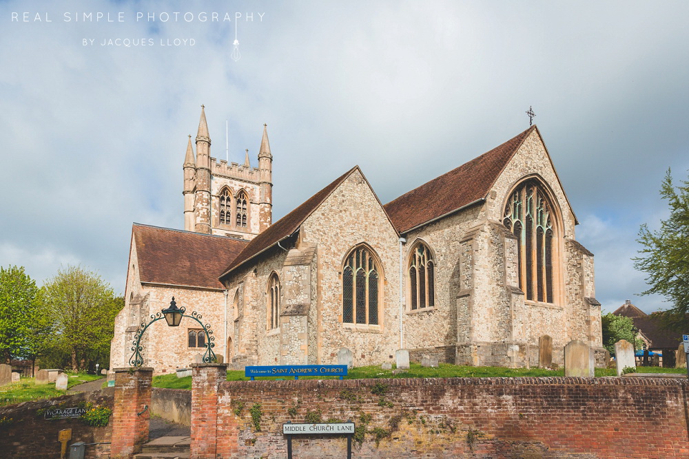 Church Wedding - St Andrews Church Farnham, Surrey