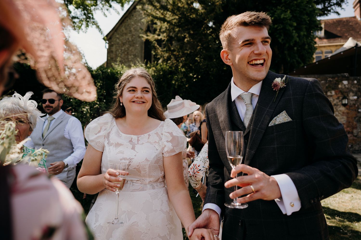 Bury Manor Barn Wedding