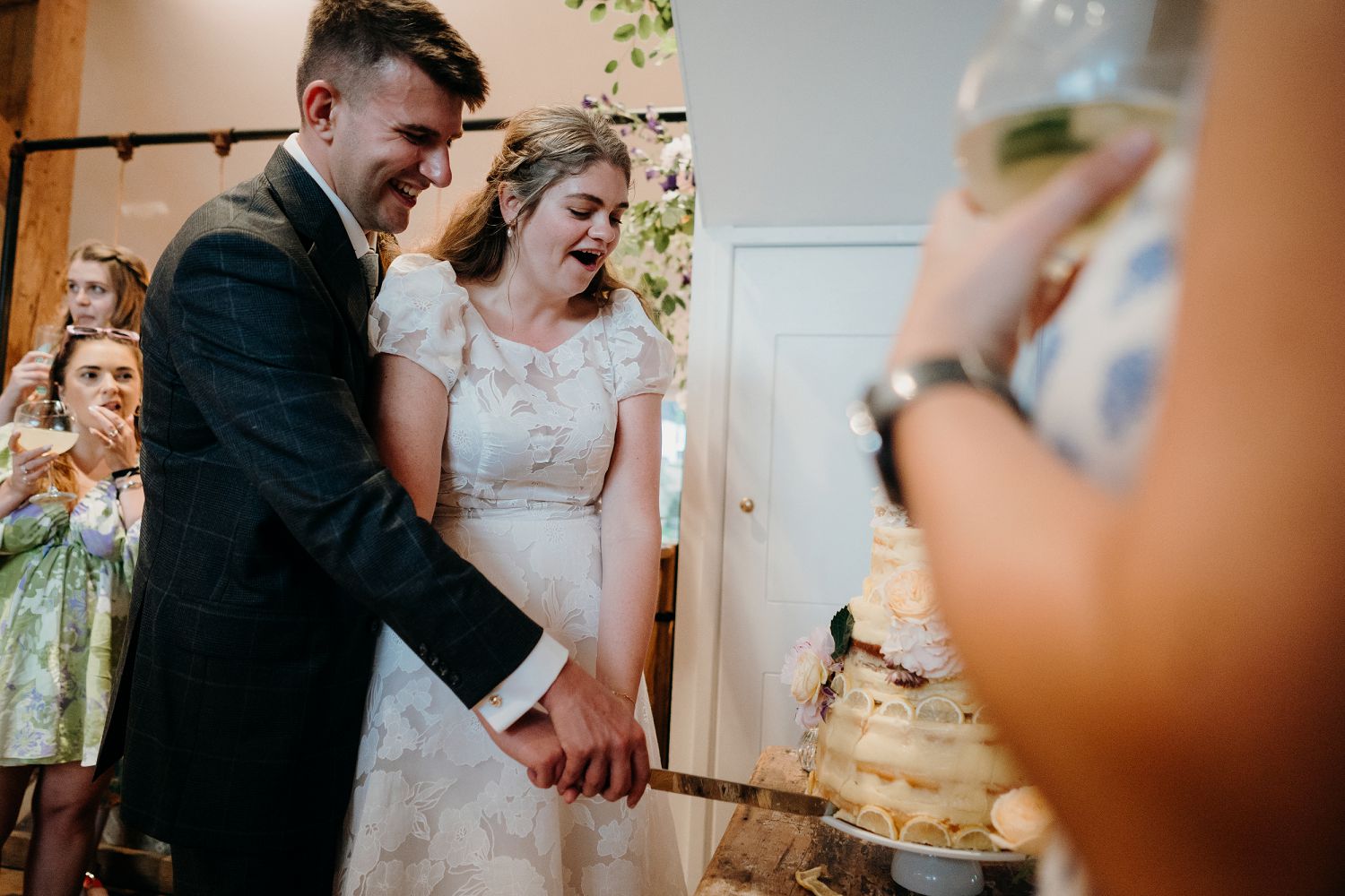 Bury Manor Barn Wedding